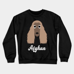 Afghan - Afghan Hound Crewneck Sweatshirt
